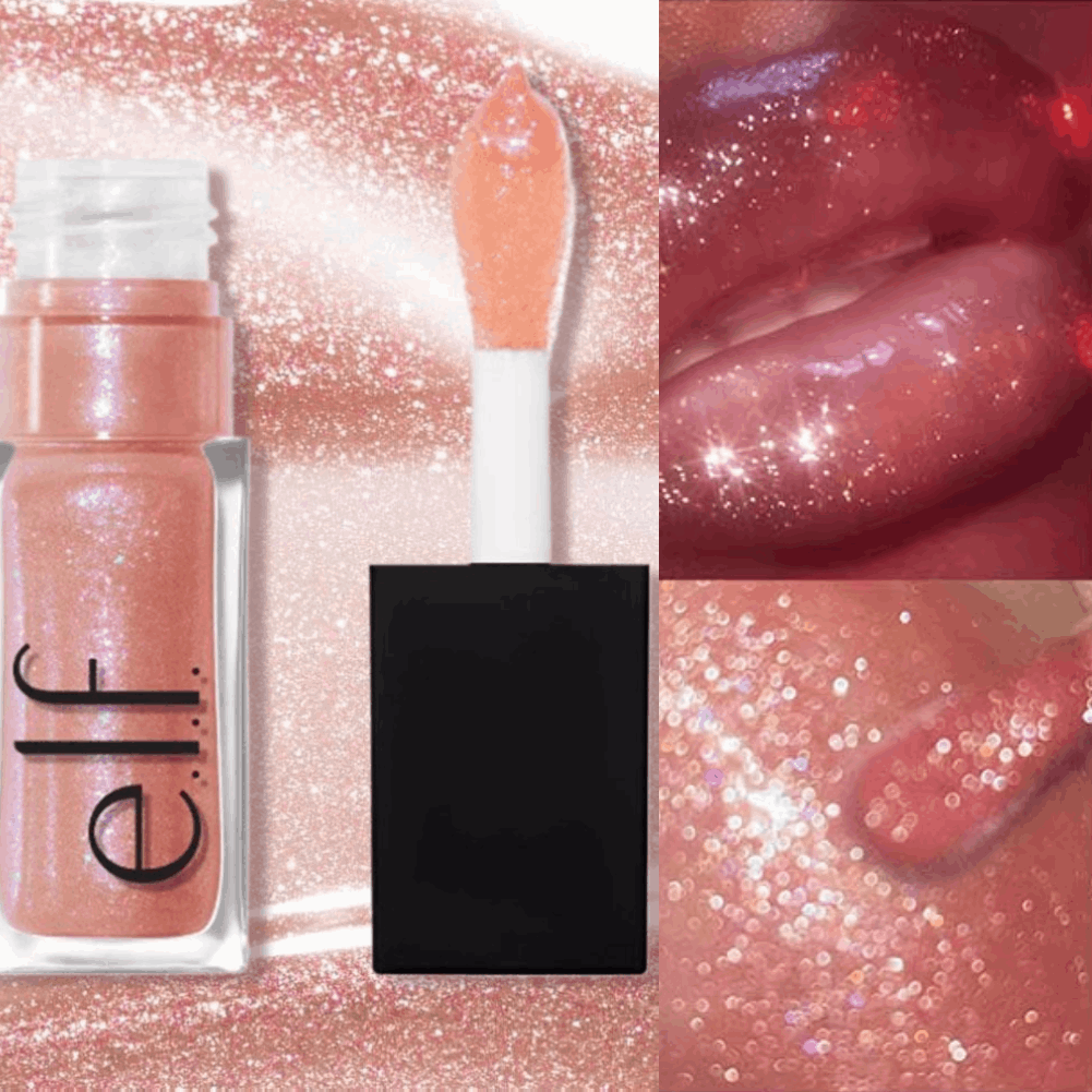 Lip Gloss Shiny Crystal - Long - Beauty Makeup Look ulasan dan harga