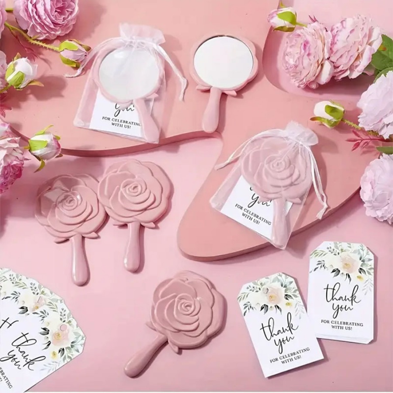 1-20Set Pink Rose Flowers Make - Beauty Flower Makeup ulasan dan harga