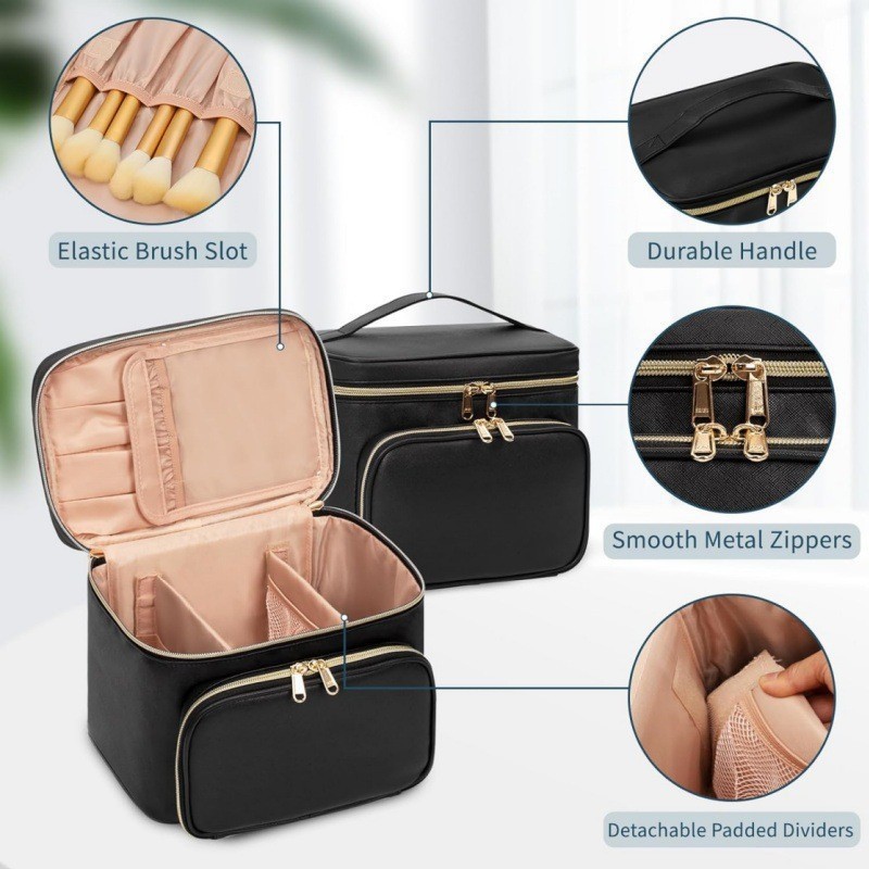 Large-sized Waterproof Makeup  - Beauty Bag Makeup ulasan dan harga