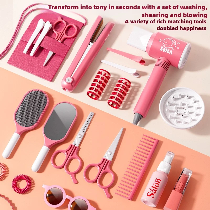 Girls Beauty Salon Set Kids Ha - Beauty Makeup For Girl ulasan dan harga