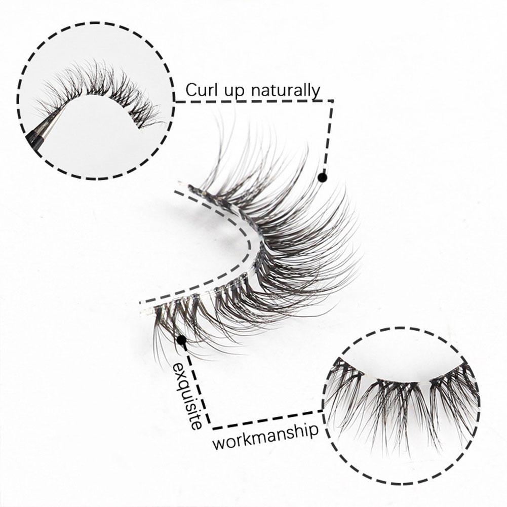 False Eyelashes Extension Soft - Beauty Makeup Look ulasan dan harga