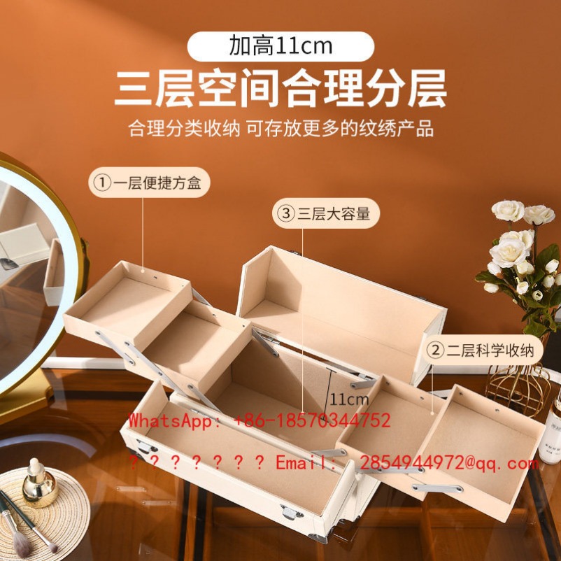 Tattoo Toolbox Large Capacity  - Beauty Makeup Bridal ulasan dan harga