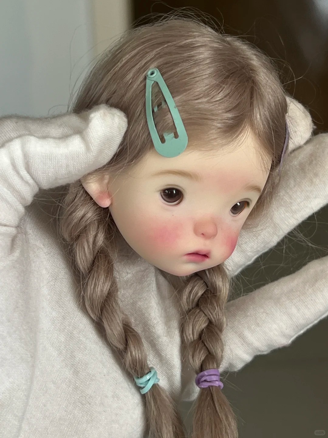 SD BJD Doll 1/6 Landoudou Head - Beauty Makeup For Girl ulasan dan harga