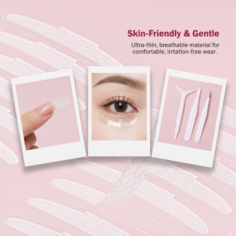 Adhesive Eyelid Tape Stickers  - Beauty Makeup Look ulasan dan harga