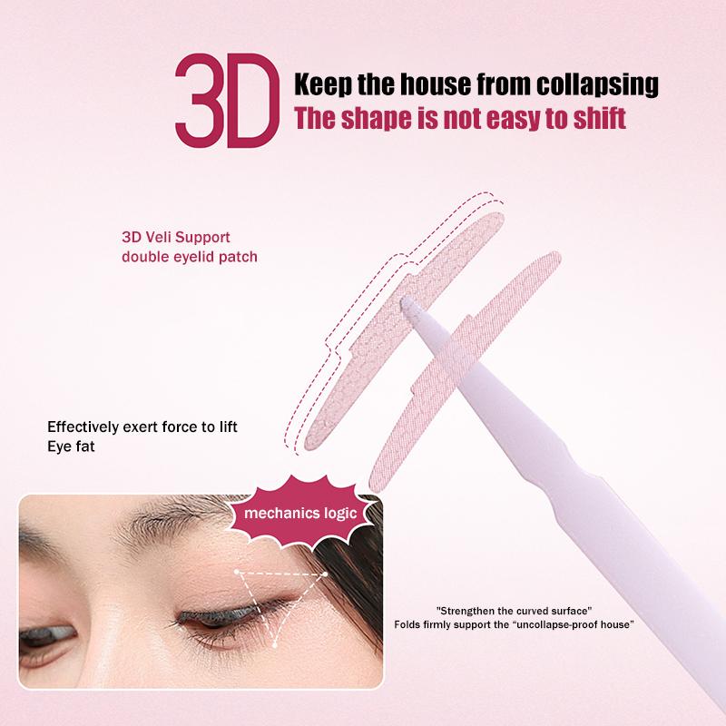 Adhesive Eyelid Tape Stickers  - Beauty Makeup Look ulasan dan harga