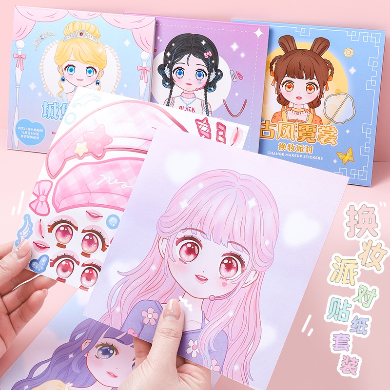 1PCS Makeup Change Stickers Ch - Beauty Makeup For Girl ulasan dan harga