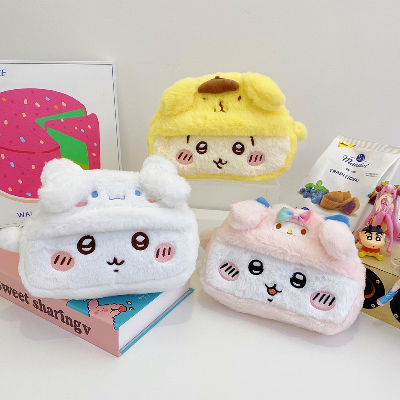 Cute Cartoon Chiikawa Plush St - Beauty Makeup For Girl ulasan dan harga