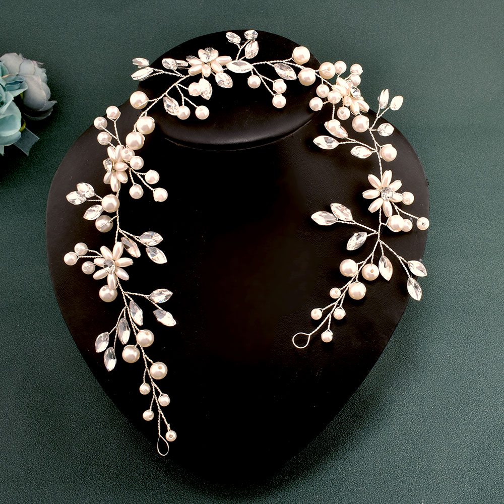 DZ187 Bridal Hair Vine Headban - Beauty Makeup Bridal ulasan dan harga