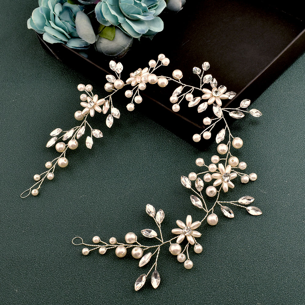 DZ187 Bridal Hair Vine Headban - Beauty Makeup Bridal ulasan dan harga