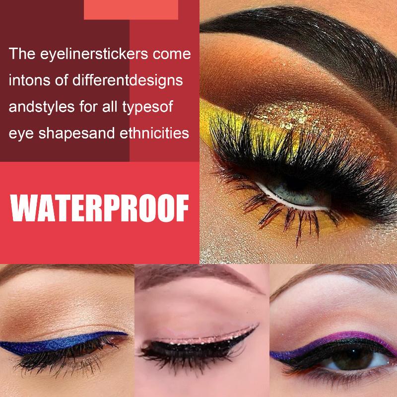 False Eyelashes and Eyeliner S - Beauty Makeup Look ulasan dan harga