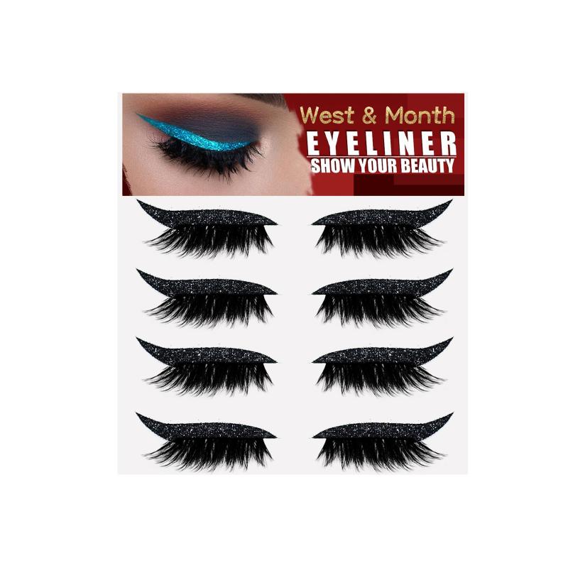 False Eyelashes and Eyeliner S - Beauty Makeup Look ulasan dan harga