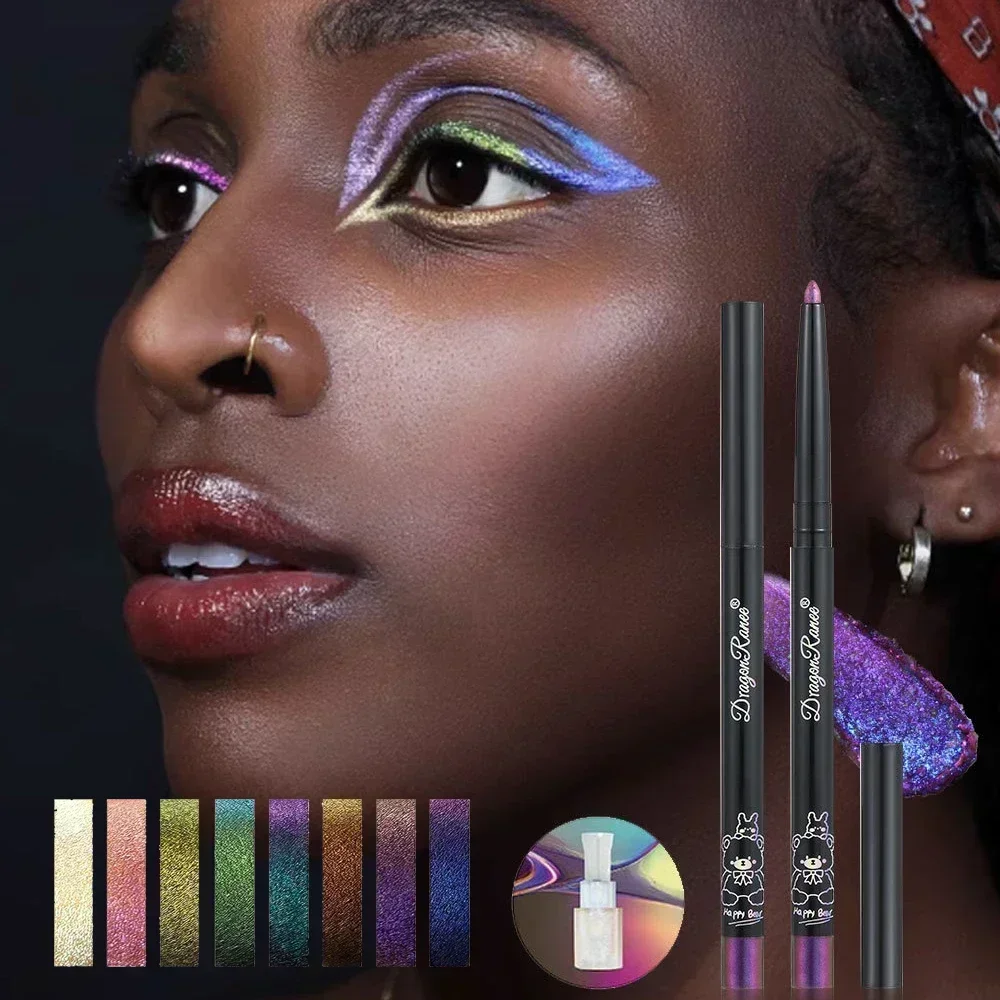 Multi Chrome Eye Liner Pen Las - Eyeshadow Glitter Pigment ulasan dan harga