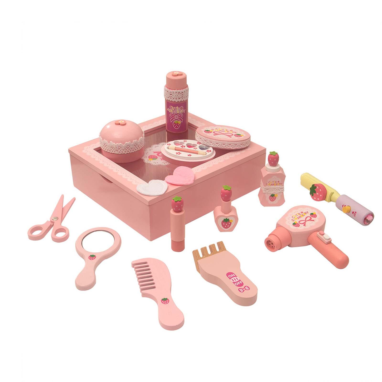 Wooden Makeup Beauty Toy Set C - Beauty Makeup Kit For Girls ulasan dan harga