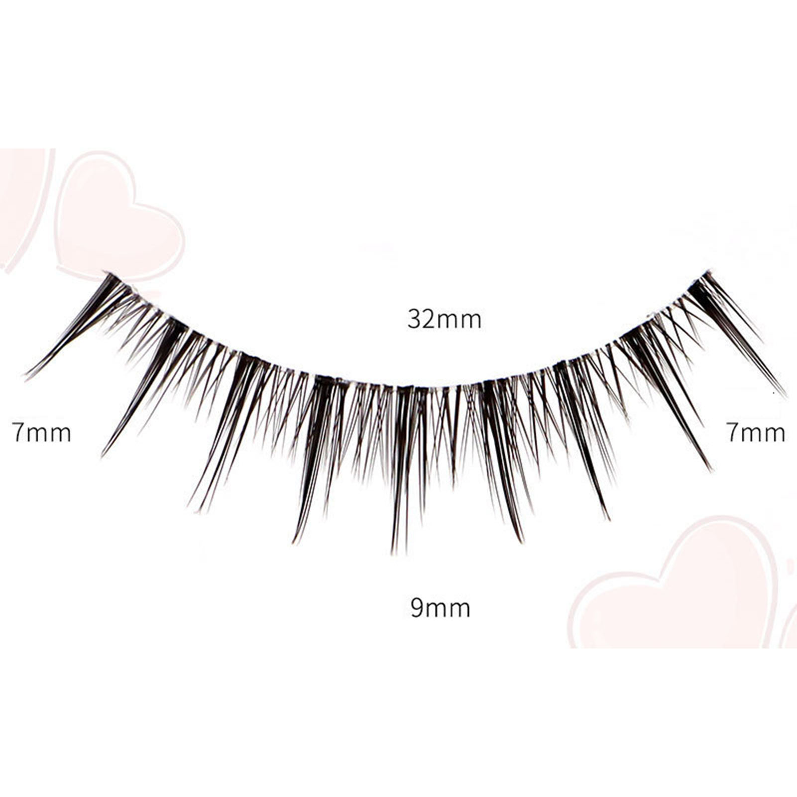 Lashes Wispy Eyelashes 6-12mm  - Beauty Makeup Look ulasan dan harga