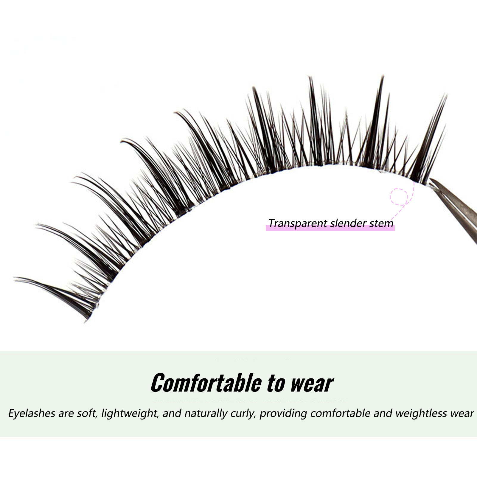 Lashes Wispy Eyelashes 6-12mm  - Beauty Makeup Look ulasan dan harga
