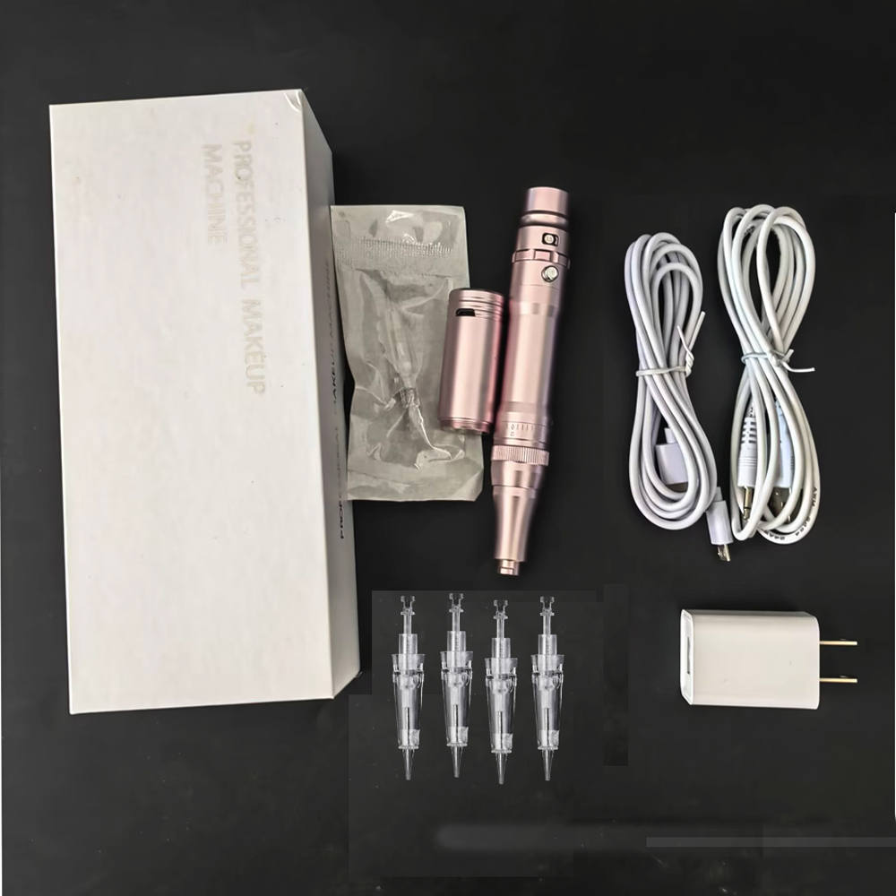 Black/ Rose Gold Wireless Perm - Beauty Flower Makeup ulasan dan harga