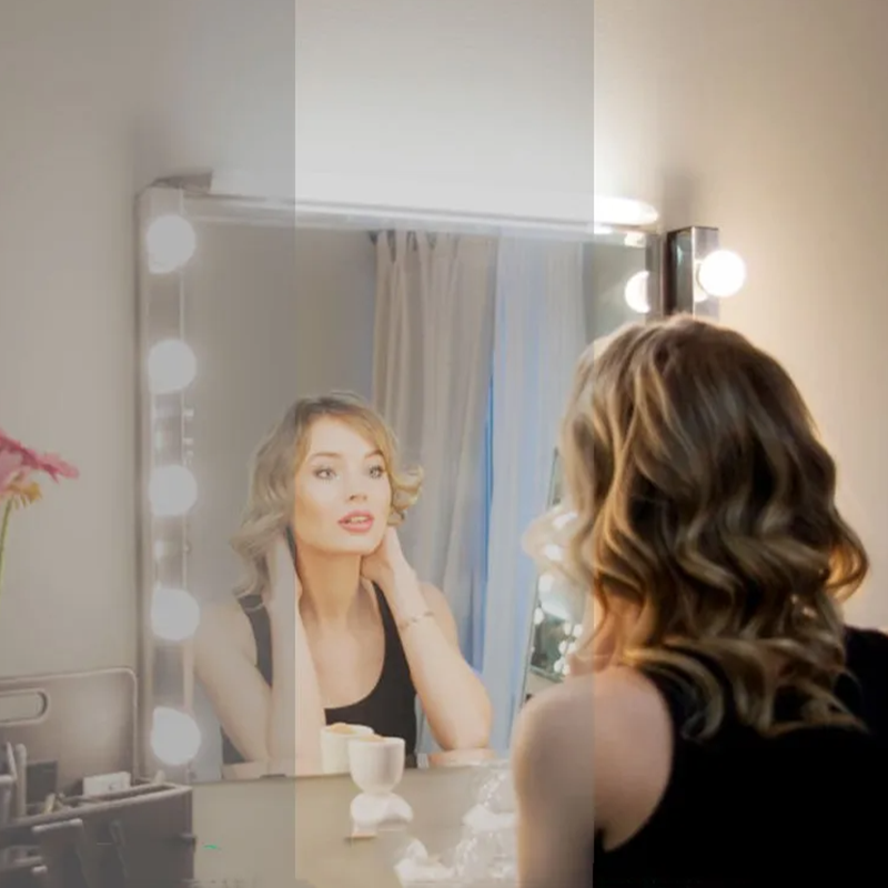 LED Mirror Makeup Mirror w/Lig - Beauty Makeup Light ulasan dan harga