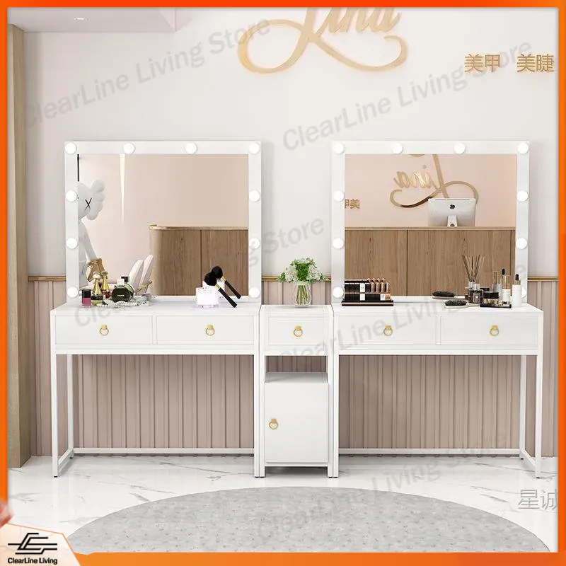 Professional Makeup Table with - Beauty Makeup Bridal ulasan dan harga
