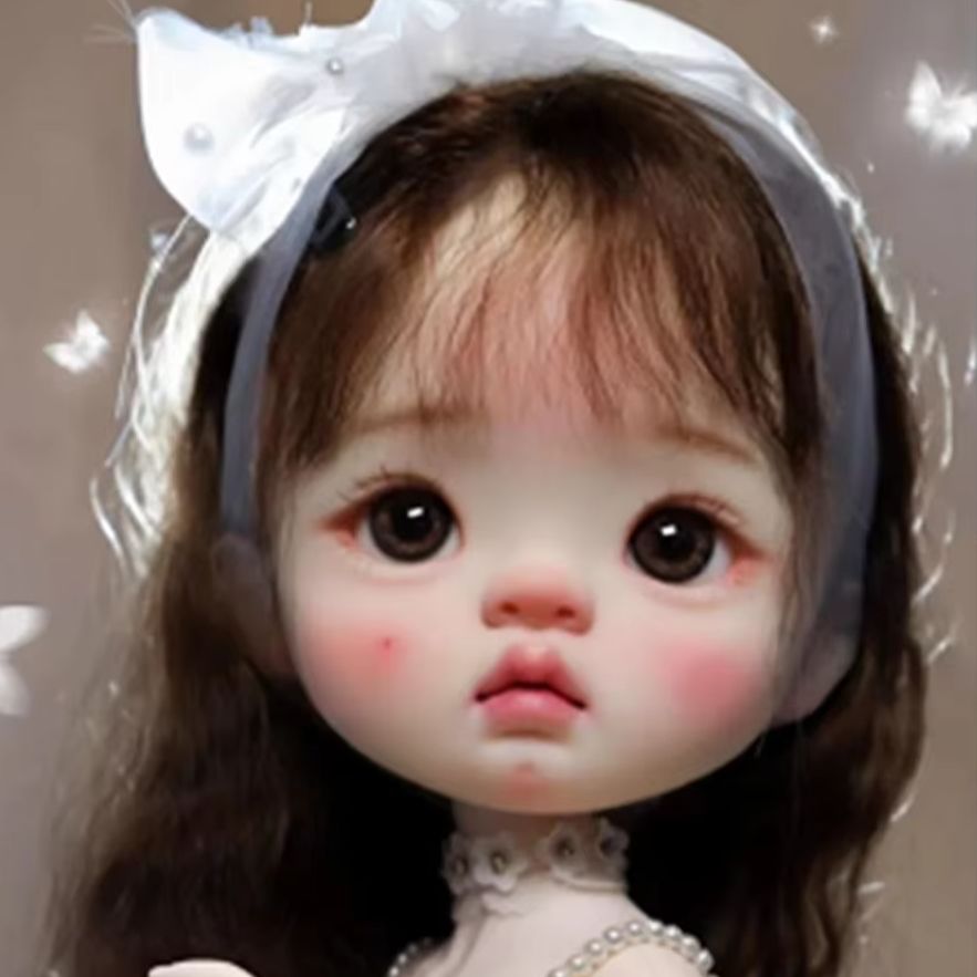 Amber Girl Head Resin Doll Par - Beauty Makeup For Girl ulasan dan harga