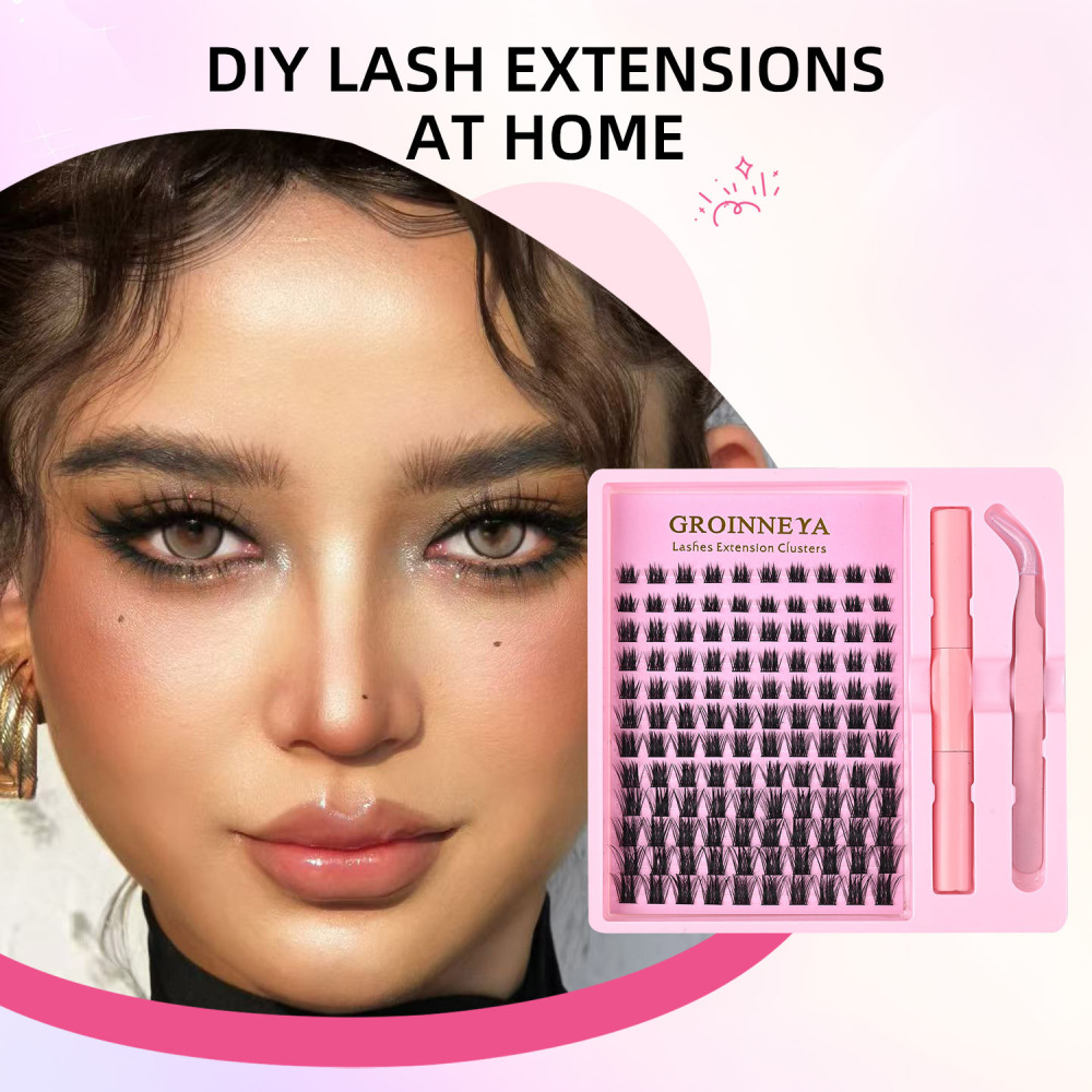 DIY Grafting False Eyelashes E - Beauty Makeup Look ulasan dan harga